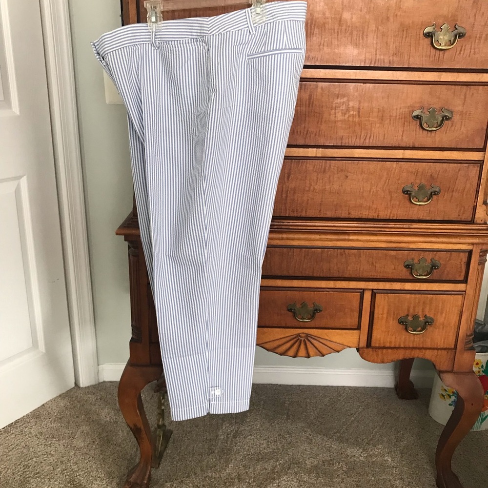 Talbots perfect crop pants dear sucker. Hardly worn.